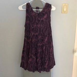 Boho purple Urban Outfitters sun dress